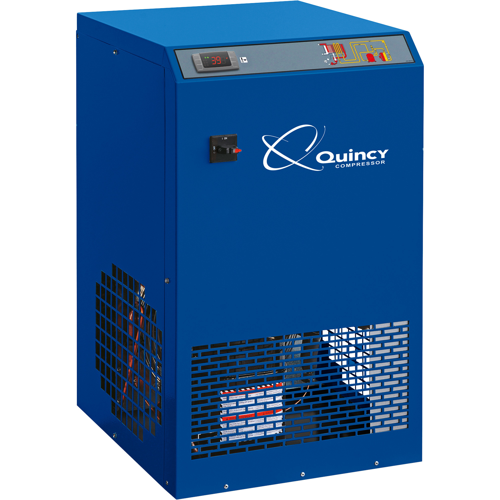 Quincy Non-Cycling Refrigerated Air Dryer - 229 CFM, 230 Volt, Single Phase, Model # QPNC-229